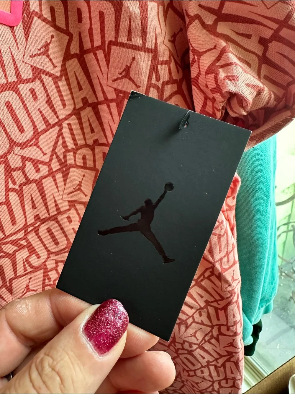 Jordan Nike All Over Print Jumpman Box Pattern T-Shirt